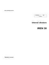 Wacker Neuson IREN30/042/5 User manual