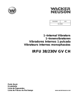 Wacker Neuson IRFU 38/230V GV CH Parts Manual