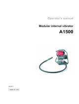 Wacker Neuson A1500/035 ISO User manual