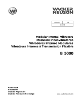 Wacker Neuson B 5000 Parts Manual