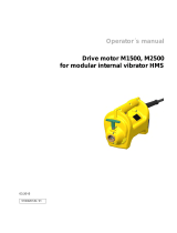 Wacker Neuson M1500/120 US User manual