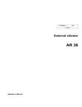 Wacker Neuson AR 36/3/230 W User manual