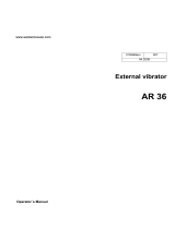 Wacker Neuson AR 36/3,6/460 User manual