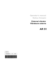 Wacker Neuson AR 51/3,6/460 US User manual