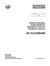 Wacker Neuson AR 51/3/200/400 Parts Manual
