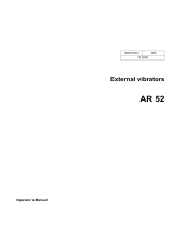 Wacker Neuson AR 52/3,6/460 US User manual
