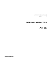 Wacker Neuson AR 75/3/230/400 User manual