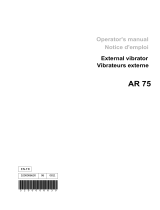 Wacker Neuson AR 75/3,6/460 US User manual