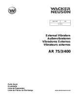 Wacker Neuson AR 75/3/400 Parts Manual