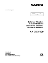Wacker Neuson AR 75/3/400 Parts Manual