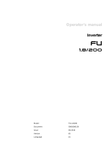 Wacker Neuson FU 1,8/200 User manual