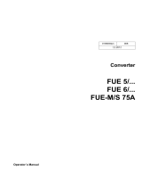 Wacker Neuson FUE M/S 75A 6CEE-32A User manual