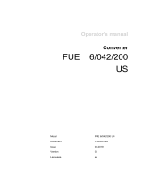 Wacker Neuson FUE 6/042/200 US User manual