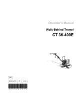 Wacker Neuson CT36-400E User manual