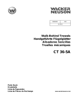 Wacker Neuson CT 36-5A Parts Manual