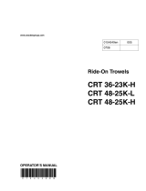 Wacker Neuson CRT36-25K-H User manual