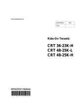 Wacker Neuson CRT48-25K-L User manual