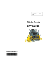 Wacker Neuson CRT36-24A-H User manual