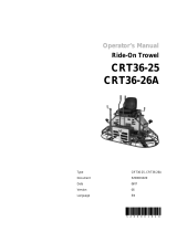Wacker Neuson CRT36-26A User manual