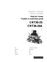 Wacker Neuson CRT36-26A User manual