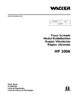 Wacker Neuson HP100A Parts Manual