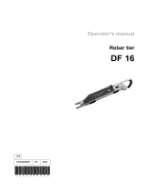 Wacker Neuson DF 16 User manual