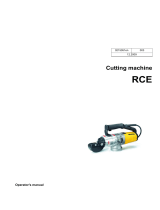 Wacker Neuson RCE-25/120 User manual