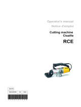 Wacker Neuson RCE-20/120 User manual