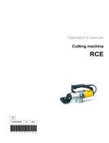 Wacker Neuson RCE-25/230 User manual