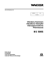 Wacker Neuson BS500S Parts Manual