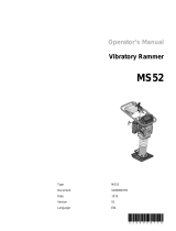 Wacker Neuson MS52 User manual