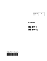 Wacker Neuson BS50-4s User manual