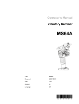 Wacker Neuson MS64A User manual