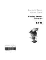 Wacker Neuson DS70 User manual