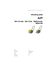 Wacker Neuson AP1850we User manual