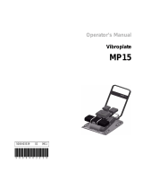 Wacker Neuson MP15 User manual