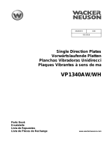 Wacker Neuson VP1340AW/WH Parts Manual
