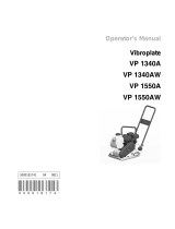 Wacker Neuson VP1550AW User manual