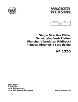 Wacker Neuson VP1550 Parts Manual