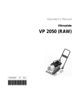 Wacker Neuson VP2050(RAW) User manual