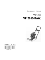 Wacker Neuson VP2050(RAW) User manual