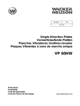 Wacker Neuson VP60Hw Parts Manual