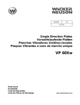 Wacker Neuson VP60Xw Parts Manual