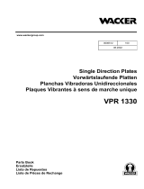 Wacker Neuson VPR1330 Parts Manual