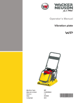 Wacker Neuson WP1540A US User manual