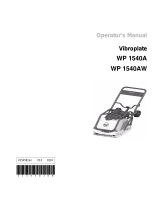 Wacker Neuson WP1540A User manual