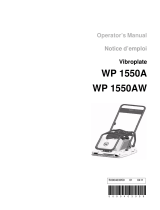 Wacker Neuson WP1550A User manual