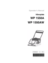 Wacker Neuson WP1540Aw US User manual
