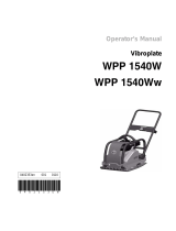 Wacker Neuson WPP1540Ww User manual