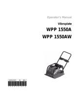 Wacker Neuson WPP1550A User manual